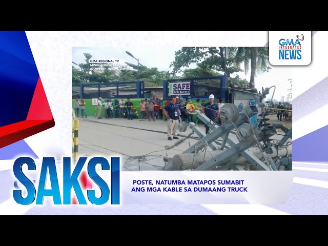 ⁣Saksi: (Recap) Poste, natumba matapos sumabit ang mga... (Originally aired on November 7, 2024)