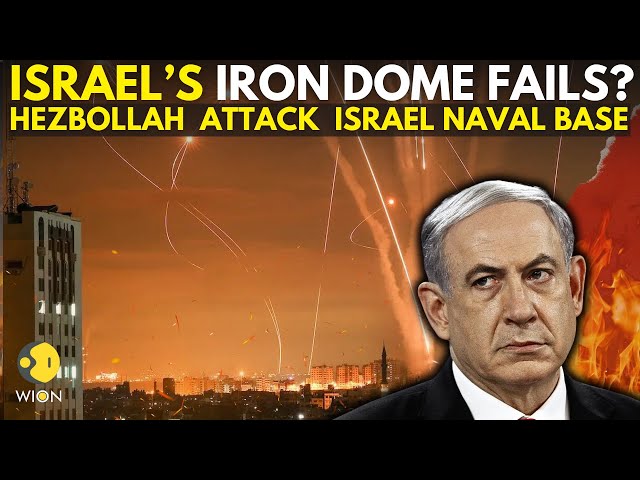 ⁣Israel Lebanon War: Hezbollah Claims Second Attack on Israel Naval Base in 24 Hours | Israel Iran