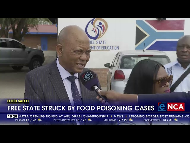 ⁣Free State struck by food poisoning cases