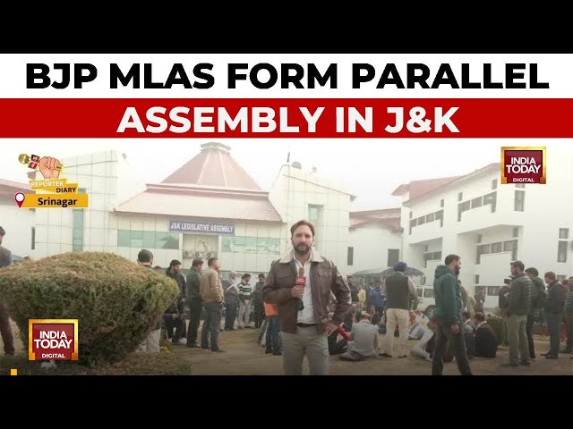 ⁣Jammu-Kashmir News: BJP MLAs Evicted, Create Parallel Assembly In J&K | Reporter Diary | India T