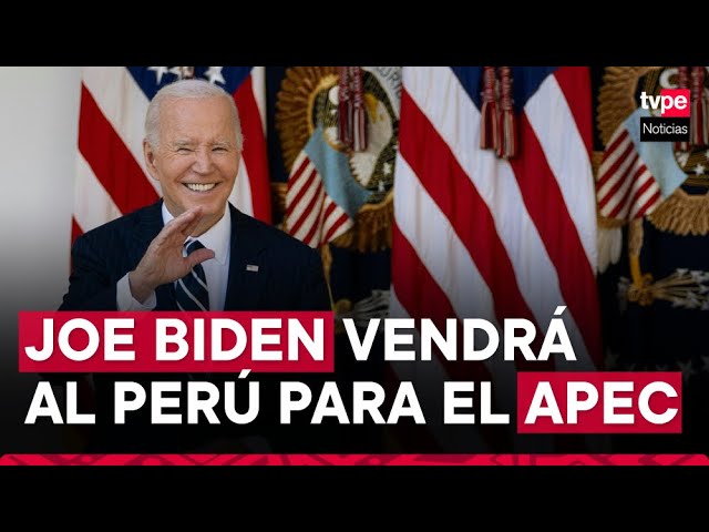 ⁣Joe Biden: el presidente de Estados Unidos llegará al Perú para la cumbre APEC Perú 2024