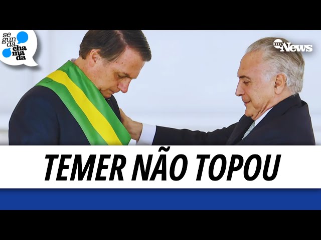 ⁣SAIBA DETALHES DO CONVITE DE BOLSONARO A TEMER PARA SER SEU VICE EM 2026 | ANISTIA | INELEGIBILIDADE