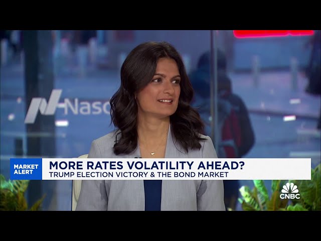 ⁣Rising bond yields is due to fear around the deficit, says JPMorgan's Priya Misra