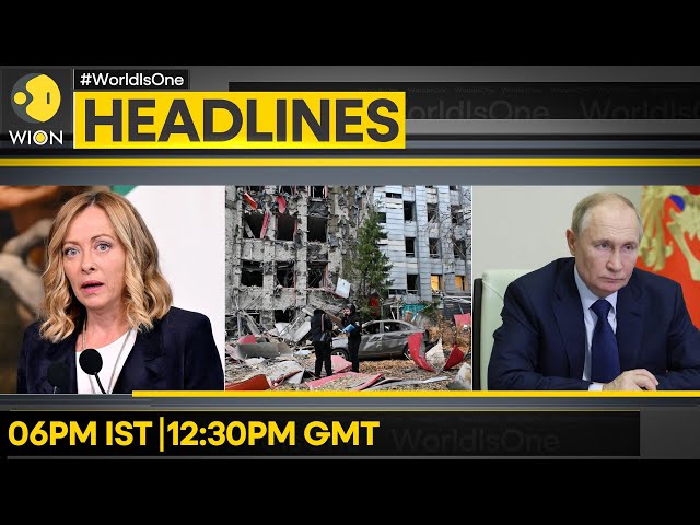 ⁣Russian Missiles Pummel Ukraine | Meloni: EU Must Focus On Itself | WION Headlines