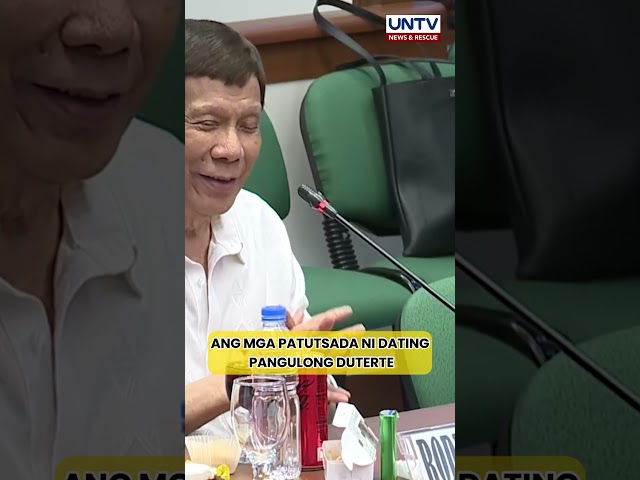 ⁣Mga banat ni ex-Pres. Duterte, ayaw na patulan ni QuadComm overall chair Rep. Barbers