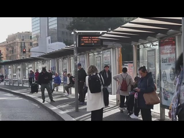 ⁣Sciopero trasporti a Genova: bus fermi e lunghe attese