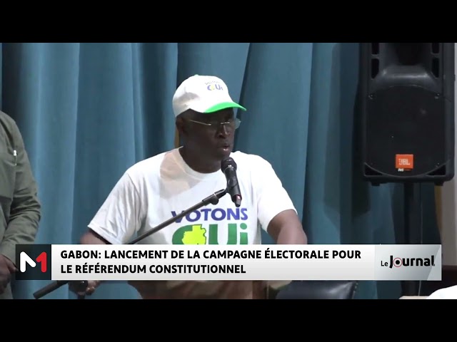 ⁣Gabon : lancement de la campagne électorale pour le référendum constitutionnel