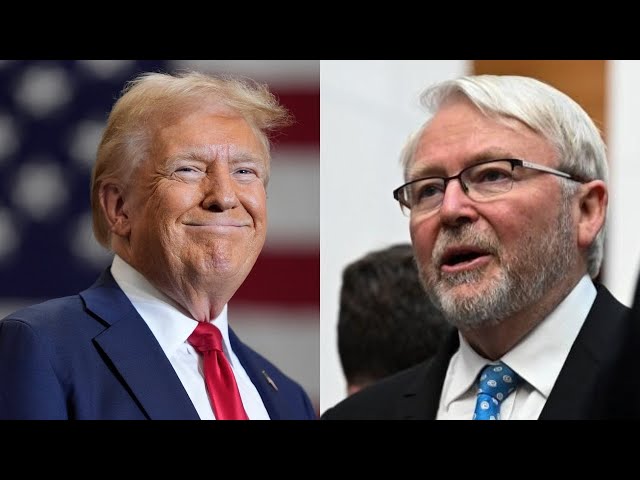 ⁣‘Time will tell’: Kevin Rudd and Donald Trump must ‘bury the hatchet’ to continue forward