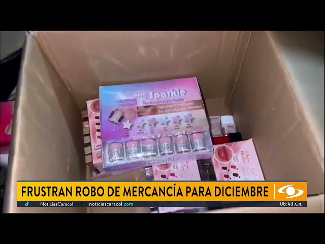 ⁣Señalados ladrones pretendían hurtar mil millones de mercancía, pero todo les salió mal