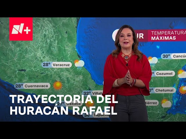 ⁣Huracán Rafael con una trayectoria errática - Las Noticias