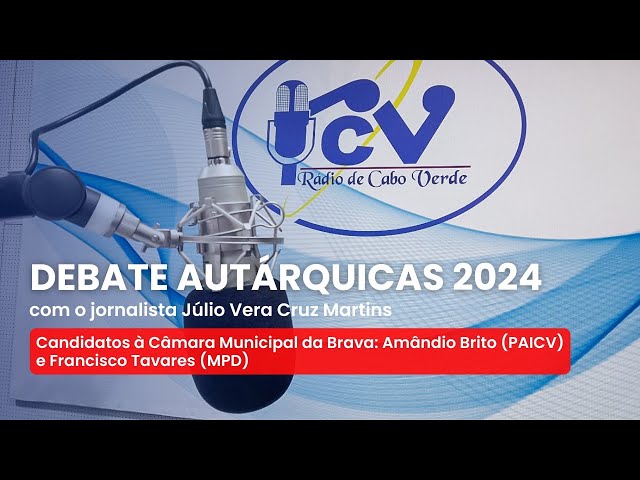 ⁣DEBATE Autárquicas 2024 com candidatos á Câmara Municipal da Brava