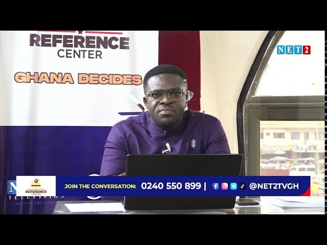 ⁣((LIVE)) ELECTION REFERENCE CENTER/ GHANA DECIDES (NOVEMBERE 8,  2024)