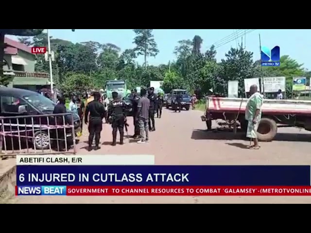 ⁣6 injured in cutlass attack