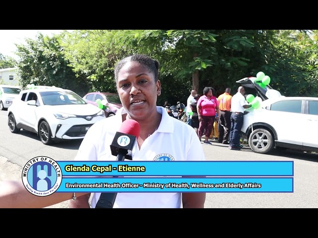 ⁣Ministry of Health hosted Mosquito Awareness Roadshow to promote Community based Vector Control