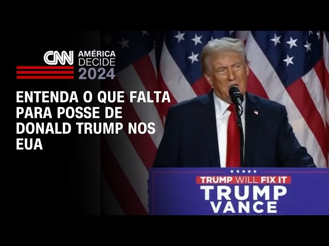 ⁣Entenda o que falta para posse de Donald Trump nos EUA | BASTIDORES CNN