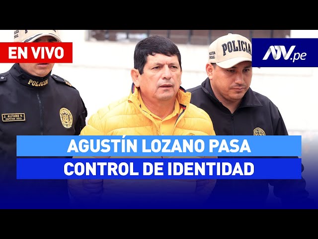 ⁣EN VIVO "AGUSTÍN LOZANO PASA CONTROL DE IDENTIDAD" - ATV NOTICIAS