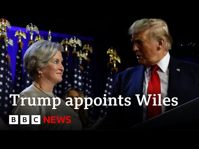 ⁣Donald Trump projected to win Nevada and appoints chief of staff | BBC News