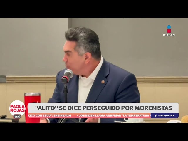 ⁣“Alito” Moreno menciona que lleva cinco años enfrentando persecución política por parte de Morena