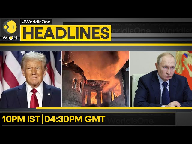 ⁣Kyiv: 1 Killed, 30 Hurt In Bombing | Putin: Ready To Discuss Ukraine With Trump | WION Headlines