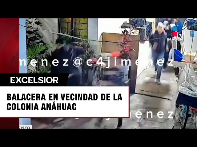 ⁣Niños salen corriendo tras balacera en vecindad de la Miguel Hidalgo