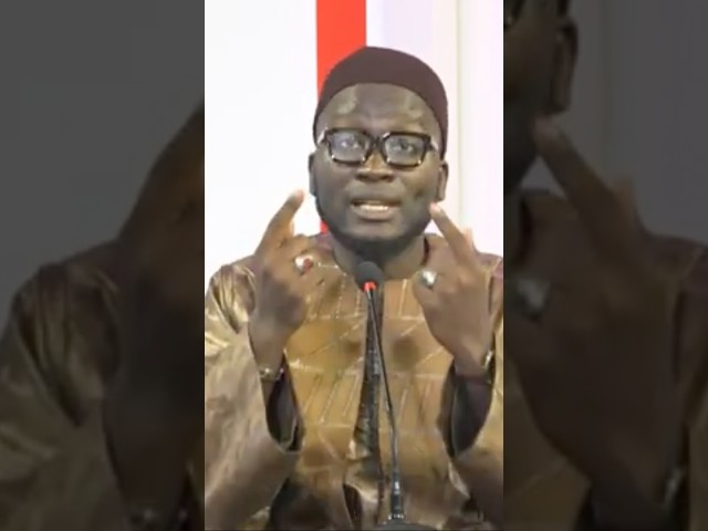 ⁣Oustaz Modou Fall " Yalla mo bindeu domou Adama yi té bou sagnone gneupeu dem Aldiana "