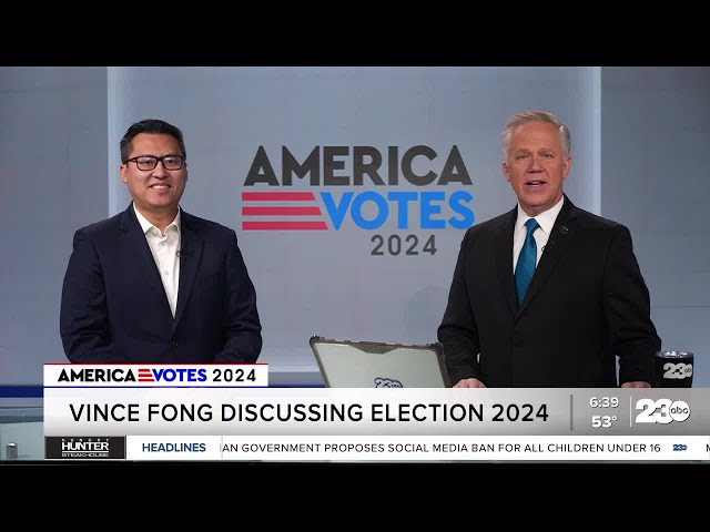 ⁣Bakersfield Congressman Vince Fong Discusses 2024 Election