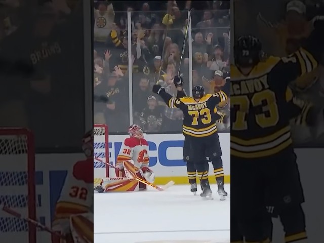 ⁣Bruins Don't Give Up On Play, Score OT Winner