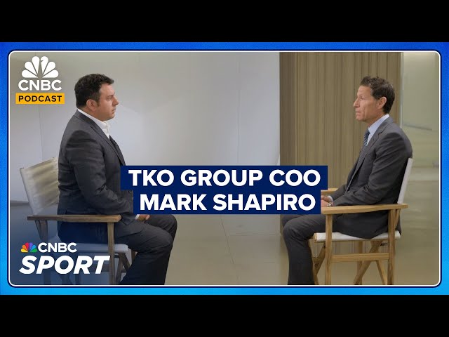 ⁣TKO Group COO Mark Shapiro On UFC Media Rights, Vince McMahon And Gambling