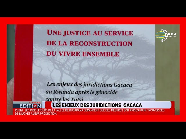 ⁣Les enjeux des juridictions Gacaca après le génocide contre les Tutsi: Dr Gaudiose Luhahe