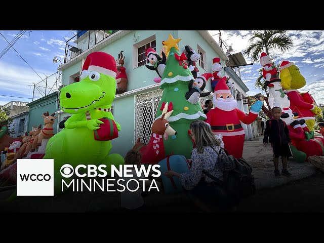 ⁣Inflatable Christmas decorations: Tacky or fun and festive?