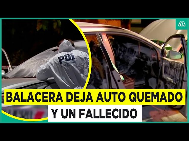 ⁣Queman auto después de fatal balacera: Asesinos siguen prófugos