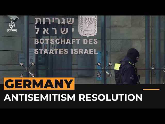 ⁣German lawmakers pass resolution restricting criticism of Israel | Al Jazeera Newsfeed