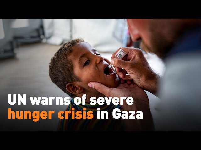 ⁣UN warns of severe hunger crisis in Gaza