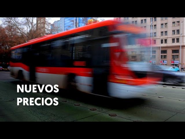 ⁣Vuelve a subir el transporte público el próximo 10 de noviembre