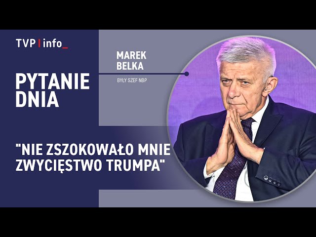 ⁣Prof. Belka o Trumpie: facet jest nieprzewidywalny i bezmyślny | PYTANIE DNIA