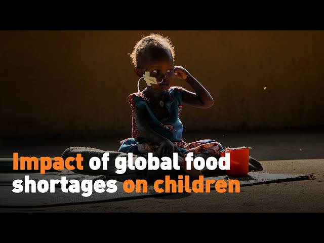 ⁣Impact of global food shortages on children