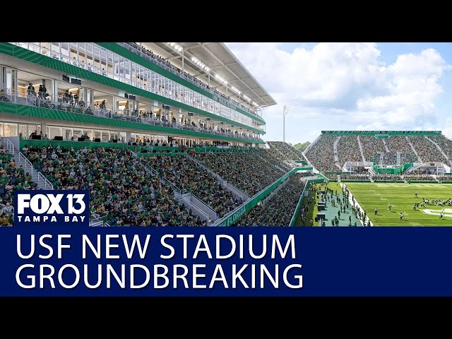 ⁣USF is holding a groundbreaking event for new on-campus stadium