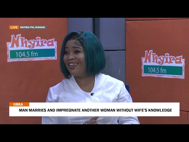 ⁣Man marries and impregnate another woman without wife's knowledge   Obra on Adom TV (08-11-24)