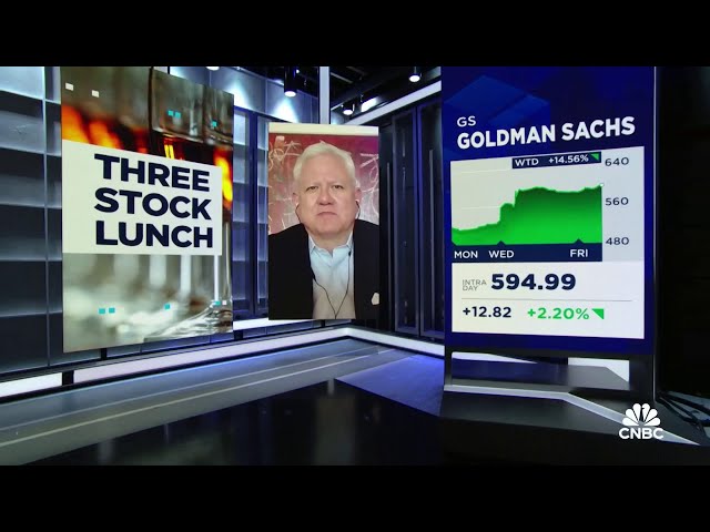 ⁣3-Stock Lunch: Goldman Sachs, Tesla, & Vistra