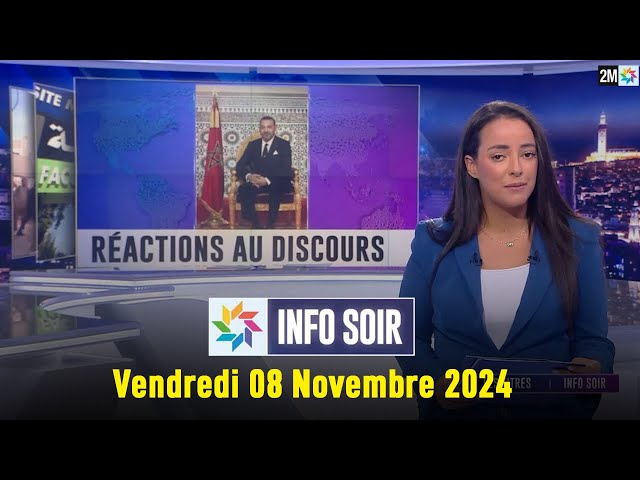 ⁣Info soir : Vendredi 08 Novembre 2024