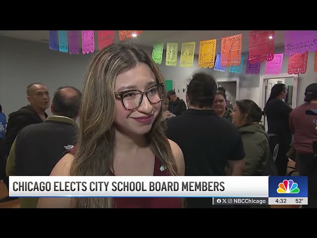 ⁣Voters elect 10 MEMBERS to Chicago Public Schools Board