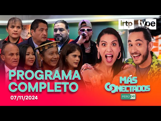 ⁣Más Conectados (07/11/2024) | TVPerú