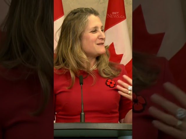 ⁣Freeland to lead Canada-U.S. relations cabinet committee