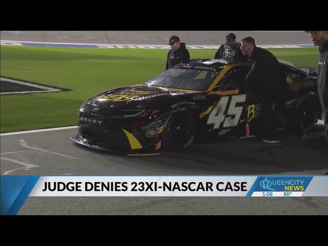 ⁣Federal judge denies 23XI lawsuit against NASCAR