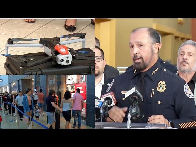 ⁣Anuncian despliegue masivo de agentes encubiertos y Drones en el Dolphin Mall para la Navidad