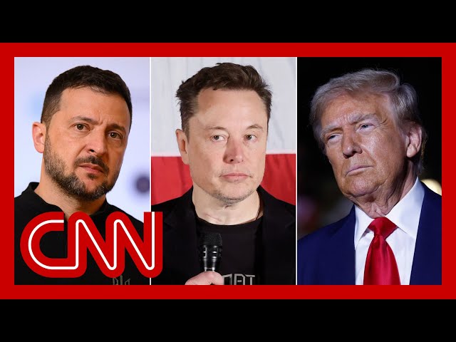 ⁣Elon Musk joined Trump on call with Zelensky