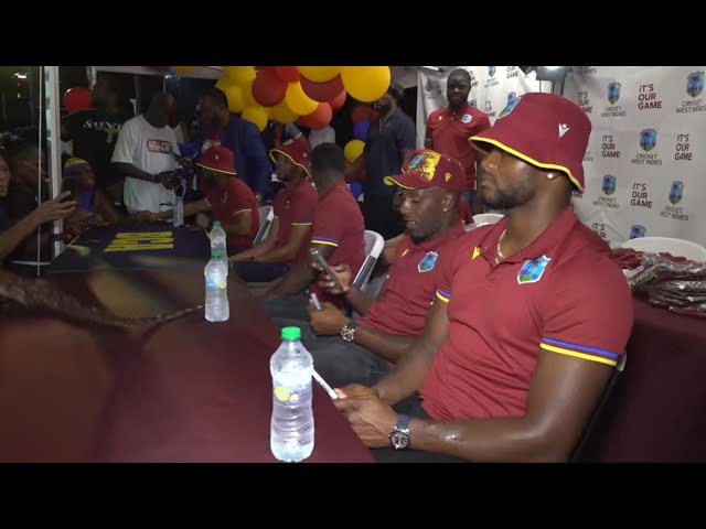 ⁣Windies wind down at Q in the Community