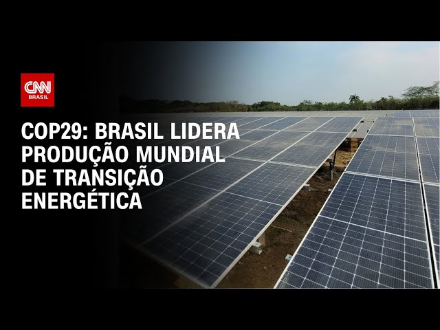 ⁣COP29: Brasil lidera produção mundial de transição energética | CNN PRIME TIME