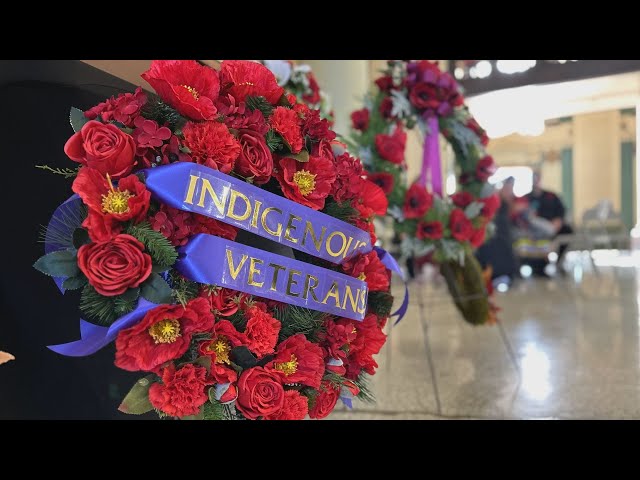 ⁣Indigenous Veterans honoured in Winnipeg