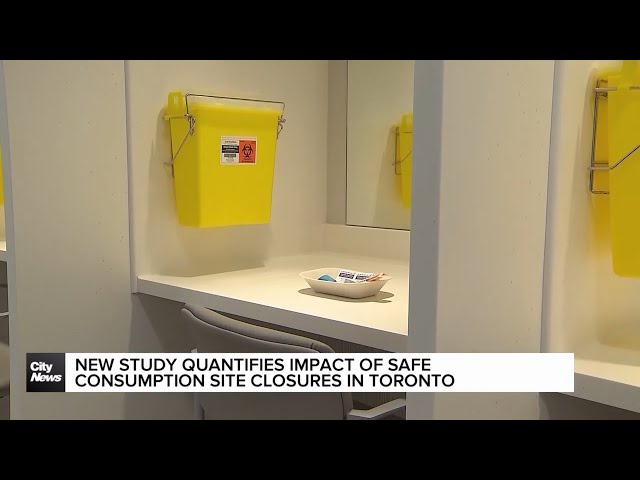 ⁣New study quantifies impact of safe consumption site closures